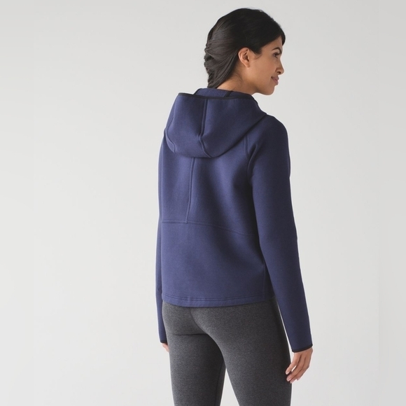 Lululemon City Bound Hoodie Navy Size 6 - Picture 2 of 8